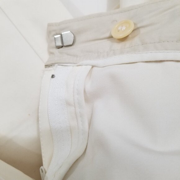BCBG Brand culotte pants in white, size 2 - Picture 4 of 11